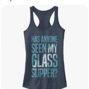 Disney Princess Tank Top “Has Anyone Seen My Glass Slipper?”